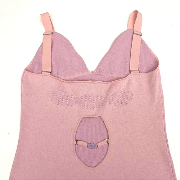 Voight Made In Heaven Pink Gradient Midi Dress Size 2X - Picture 4 of 10